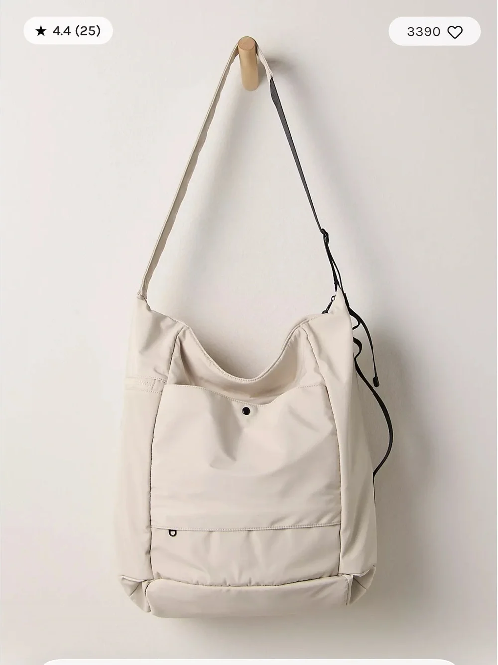 NWT Free People No Time Zones Carryall Tote